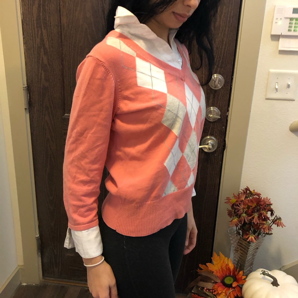 Sweater!! Coral pink